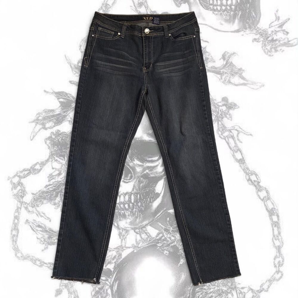 Vip-jeans Women's Black and Navy Jeans
